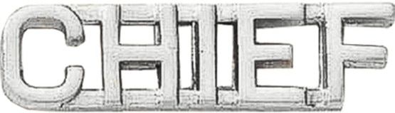 Blackinton Chief Letter Combination in Nickel